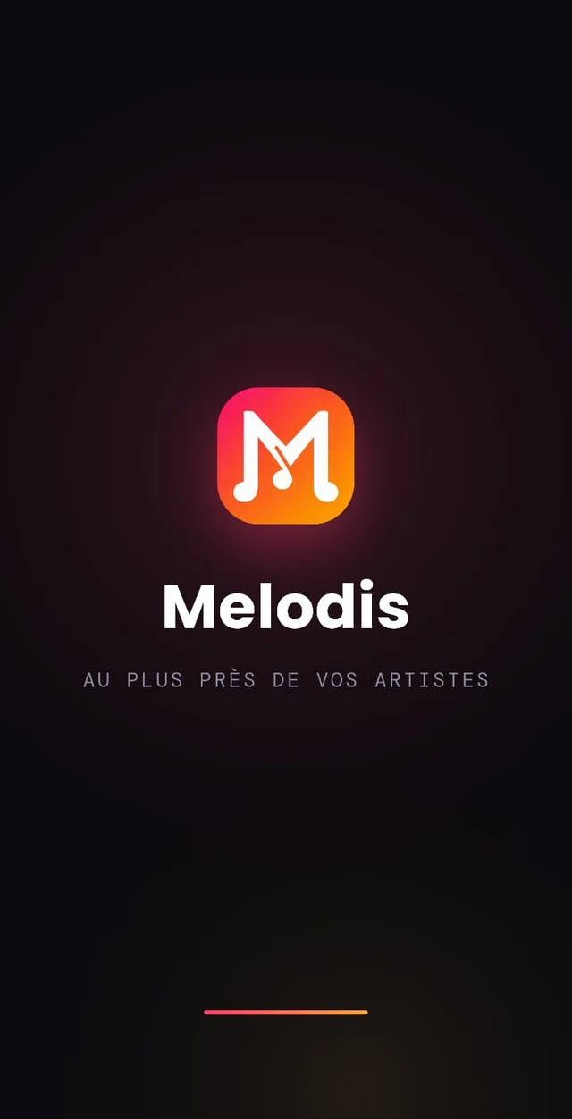 Application Melodis — capture 1