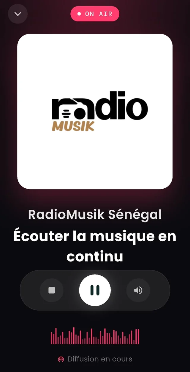 RadioMusik Sénégal — écoute en continu, gratuite, dans l'application Melodis